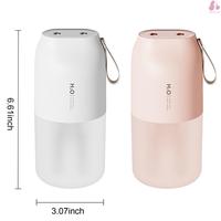 Gambar 300ml Usb Double Spray Humidifiers With Led Light Cool Mist Auto Shut- dari Travelbag Shop undefined 4 Tokopedia