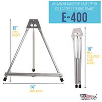Gambar U.S. Art Supply 15' High Aluminum Tabletop Display Easel dari Home and Kitchen USA undefined 5 Tokopedia