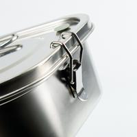 Gambar Kotak Makan Bento Lunch Box Stainless Steel Triple Comp - Silver dari DEALZIDZ undefined 3 Tokopedia