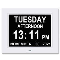 Gambar Levick 9 Inch Digital Day Calendar Clocks Clear Display Extra Large dari Home and Kitchen USA undefined 1 Tokopedia