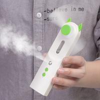 Gambar Kipas Angin Mini Portable Nano Spray 2 in 1 Cas Genggam Bisa Diisi Air - Hijau dari Cikuleta undefined 2 Tokopedia