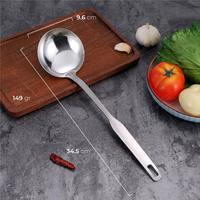 Gambar Spatula sodet sutil centong lubang dan NON lubang dengan Kait - SODET 01 dari Bandung Grup Stainless undefined 4 Tokopedia
