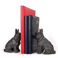 Gambar Ambipolar Dog Decor Bookends, Geometric Bookends to Hold Books dari Home and Kitchen USA undefined 3 Tokopedia