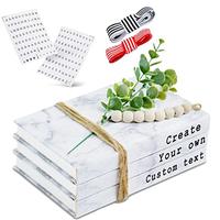 Gambar GO DIY Decorative Books for Home Decor - Set of 3 dari Home and Kitchen USA undefined 5 Tokopedia