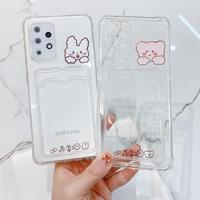 Gambar Case Iphone A23 M32 5G Pocket Card Holder Cartoon couple Phone Cover - POCKET BEAR, M32 5G dari Artery.Circle undefined 1 Tokopedia
