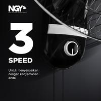 Gambar NGY Tornado Wall Fan / Kipas Angin Dinding Besi 18 in | NG-18WF NAGOYA dari Nagoya Authorized Store undefined 3 Tokopedia