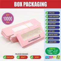 Gambar 11x5x1 cm 10K Box Bulu Mata Palsu Dus Eye Lash Eyelash Packaging - Dove+SpotUV, Ivory 270 GSM dari Bekasi Printing Utama undefined 1 Tokopedia