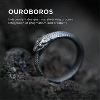 Gambar Ouroboros Cincin Rock Gothic Keren Adjustable dari Tjipta Djaya99 undefined 5 Tokopedia