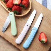 Gambar [QS] Pisau Dapur Lipat Mini Alat Pengupas Pemotong Buah & Sayuran Stainless dari QuickSurf Grosir undefined 1 Tokopedia