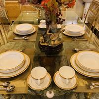Gambar Dinner set / Saint James / Palace Gate gold / 20 pcs / mewah / cantik dari Plate Home undefined 1 Tokopedia
