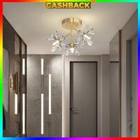 Gambar Y.S Lampu Plafon Kristal Minimalis Untuk Kamar / Ruang Tamu / Balkon - 3H-White light dari YOIKI JKTSTORE undefined 1 Tokopedia