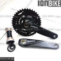Gambar Crank Shimano Altus MT210 HT2 40-30-22 with BB Crankset Sepeda MTB dari ION BIKE JOGJA OFFICIAL undefined 1 Tokopedia