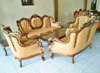 Gambar Mebel Asli Jepara Meja Kursi Sofa Ruang Tamu - Sofa Harga Murah Mewah dari Putra Jati Ukir Jepara undefined 1 Tokopedia