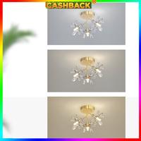 Gambar Y.S Lampu Plafon Kristal Minimalis Untuk Kamar / Ruang Tamu / Balkon - 3H-White light dari YOIKI JKTSTORE undefined 5 Tokopedia