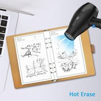 Gambar Newyes A5 Smart Erasab Notebook Black Ather Reusab Wire TUI dari Toko Unik Import undefined 5 Tokopedia