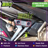 Gambar Set Baut Probolt Footstep Injakan Belakang Jupiter MX New Satria Fu dari SINGLE OFFICIAL undefined 1 Tokopedia