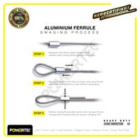 Gambar Aluminium Ferrule / Crimp Ferrule 1.5mm POWERTEC dari powertec id undefined 3 Tokopedia