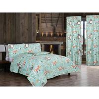 Gambar 84-in. Woodland Creatures Window Curtains 2-Panel Pair dari Home and Kitchen USA undefined 2 Tokopedia