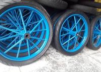 Gambar RODA GEROBAK dorong rujii besii ring 17inch siap pakaii high Quality dari AW Collections25 undefined 3 Tokopedia
