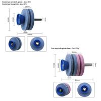 Gambar Mata Bor Batu Asah 2 atau 4 Layer / Alat Pengasah Aksesoris Mesin - 2 layer biru dari emarket id undefined 3 Tokopedia