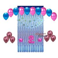 Gambar Paket Balon Ulang tahun dekorasi Ultah anak dewasa Murah 1 set lengkap - TB-03, Angka 7 dari Pelangi Party Karawang undefined 4 Tokopedia