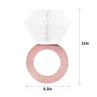 Gambar Bachelorette Party Supplies Diomand Ring Hanging Decorations 6PCS dari Home and Kitchen USA undefined 2 Tokopedia