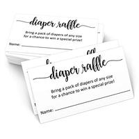 Gambar 321Done Diaper Raffle Tickets (Set of 50) 3.5' x 2'- Made in USA dari Home and Kitchen USA undefined 1 Tokopedia