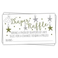 Gambar 50 Twinkle Twinkle Little Star Diaper Raffle Tickets dari Home and Kitchen USA undefined 5 Tokopedia