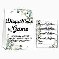 Gambar Baby Shower Game Set, Diaper Cake Games(A01) dari Home and Kitchen USA undefined 2 Tokopedia