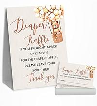 Gambar Diaper Raffle Game Sign and Card, - DR05 dari Home and Kitchen USA undefined 1 Tokopedia