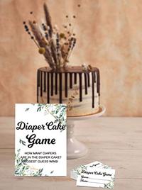 Gambar Baby Shower Game Set, Diaper Cake Games(A01) dari Home and Kitchen USA undefined 3 Tokopedia