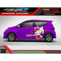 Gambar STIKER MOBIL AYLA AGYA HELLO KITTY dari Reni. M Shop undefined 1 Tokopedia