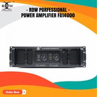Gambar POWER AMPLIFIER 2 CHANNEL FA14000 / FA 14000 RDW PROFESSIONAL dari Sound System Musik Malang undefined 1 Tokopedia