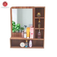 Gambar Rak Kosmetik Minimalis Meja Rias Cermin Kamar Aesthetic Gantung 60x50 - Putih dari DEcTionS Living undefined 4 Tokopedia