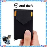 Gambar Card Holder Metal Case Smart Wallet Bank Dompet Kartu Pop Up ATM CC KT - Abu - abu dari tandyaShop undefined 4 Tokopedia