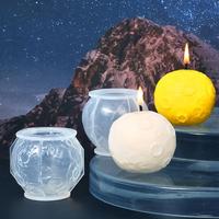 Gambar Cetakan Resin Bentuk Bulan Planet Bahan Silikon Untuk Membuat Lilin dari KhunfaShop undefined 4 Tokopedia