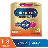 Gambar ENFAGROW A 3 DAN A 4 RASA ORIGINAL VANILA MADU 400g 400gr FREE PACKING dari zakilestari647 undefined 1 Tokopedia