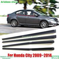 Gambar A.S Set Karet List Kaca Water Strip untuk Mobil Honda City 2009-2014 - black dari Arieleza Store undefined 2 Tokopedia