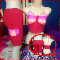 Gambar set Senam katun premium tile jaring seksi rok baju dugem pakaian dari tasyiq undefined 3 Tokopedia