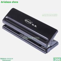 Gambar A.S Adjustable 6 Lubang Pembolong Kertas/Pelubang Kertas 6 Hole Punch - Black dari Arieleza Store undefined 2 Tokopedia