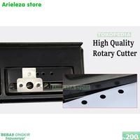Gambar A.S Adjustable 6 Lubang Pembolong Kertas/Pelubang Kertas 6 Hole Punch - Black dari Arieleza Store undefined 3 Tokopedia