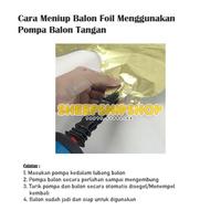 Gambar Balon Angka jumbo 80cm - Angka 3, Hitam dari SheepShipShop undefined 4 Tokopedia