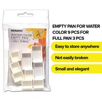 Gambar Mungyo - Watercolor Empty Pan - 9 Pc Set For Full Pan 3Pcs dari Mungyo Indonesia undefined 1 Tokopedia
