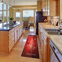 Gambar Christmas Reindeer, Xmas Tree,Stocks Floor Runner Area Rugs Non-Slip dari Home and Kitchen USA undefined 3 Tokopedia