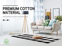 Gambar Syntus Buffalo Plaid Rug, 23.6 x 51.2 inch Doormat Kitchen Rug dari Home and Kitchen USA undefined 2 Tokopedia