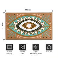 Gambar Evil Eye Doormat Evil Eye Decor Third Eye Decor Evil Eye Rug dari Home and Kitchen USA undefined 1 Tokopedia