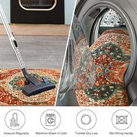 Gambar Chaelilife Persian Floral Area Rug-2x4.3 ft Oriental Hallway Entry Rug dari Home and Kitchen USA undefined 1 Tokopedia