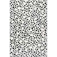 Gambar nuLOOM Brooks Leopard Print Area Rug, 4 x 6, Beige dari Home and Kitchen USA undefined 4 Tokopedia