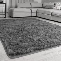 Gambar Signature Loom Fluffy Shaggy Area Rug 5x7Soft Fuzzy Velvet Rugs dari Home and Kitchen USA undefined 2 Tokopedia