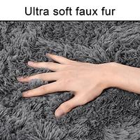 Gambar tiosggd Fluffy Rugs 3x5 Feet Super Soft Plush Shaggy Area Rugs dari Home and Kitchen USA undefined 2 Tokopedia